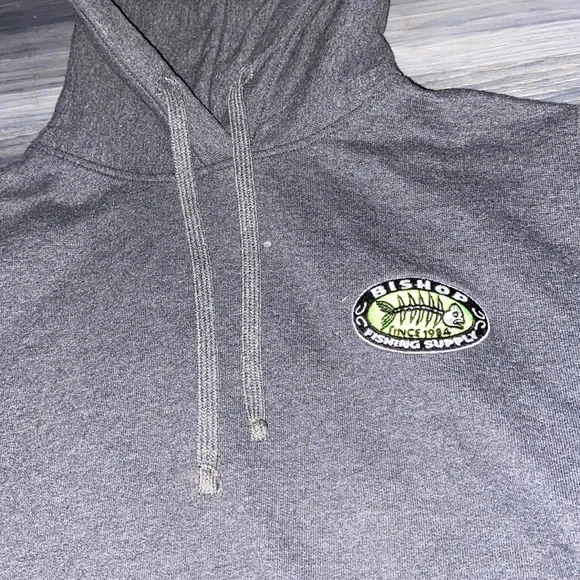 Bishop Fishing Supply Hoodie - Picture 2 of 2